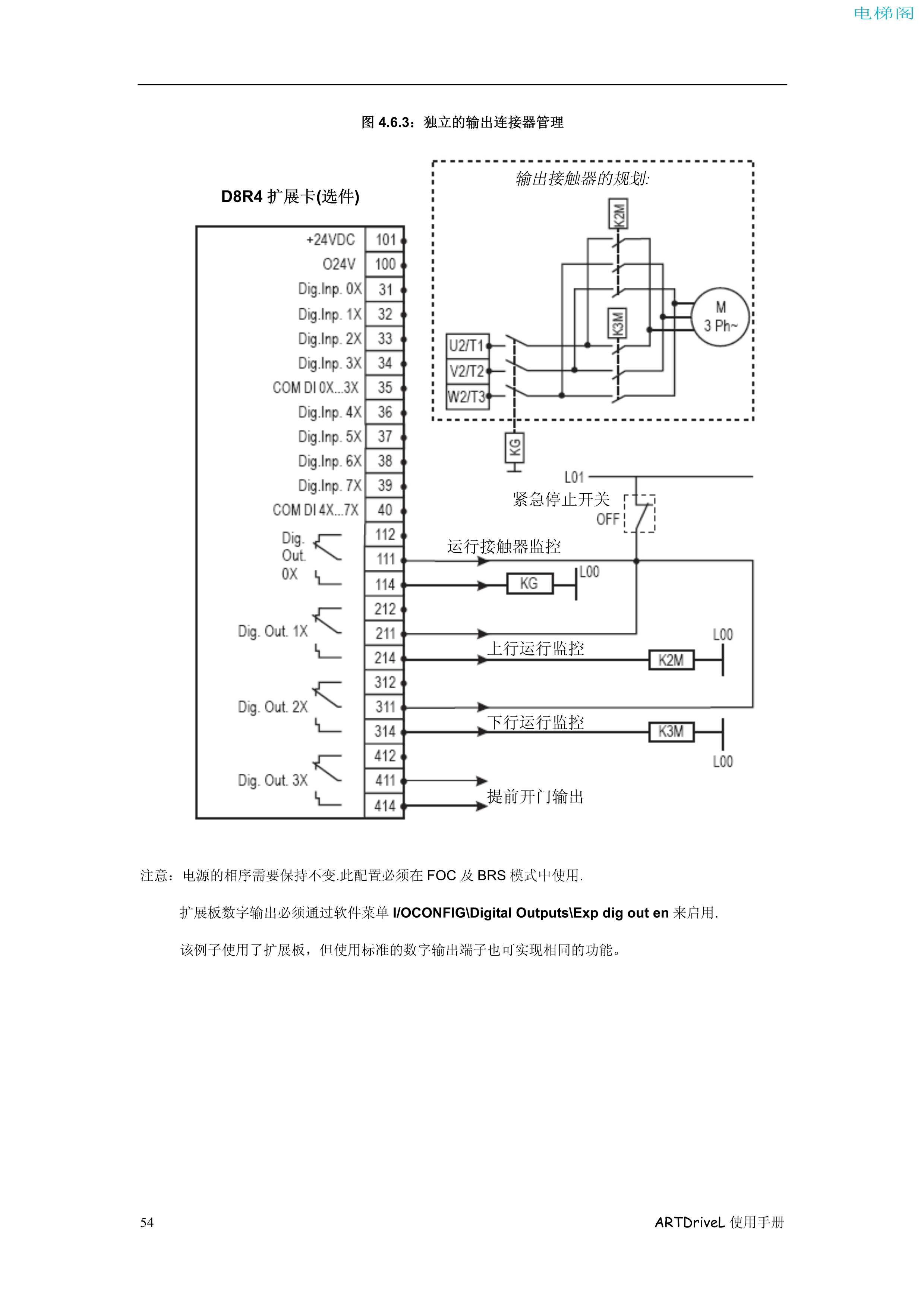西威变频器电梯专用矢量控制型说明书——接线程序12