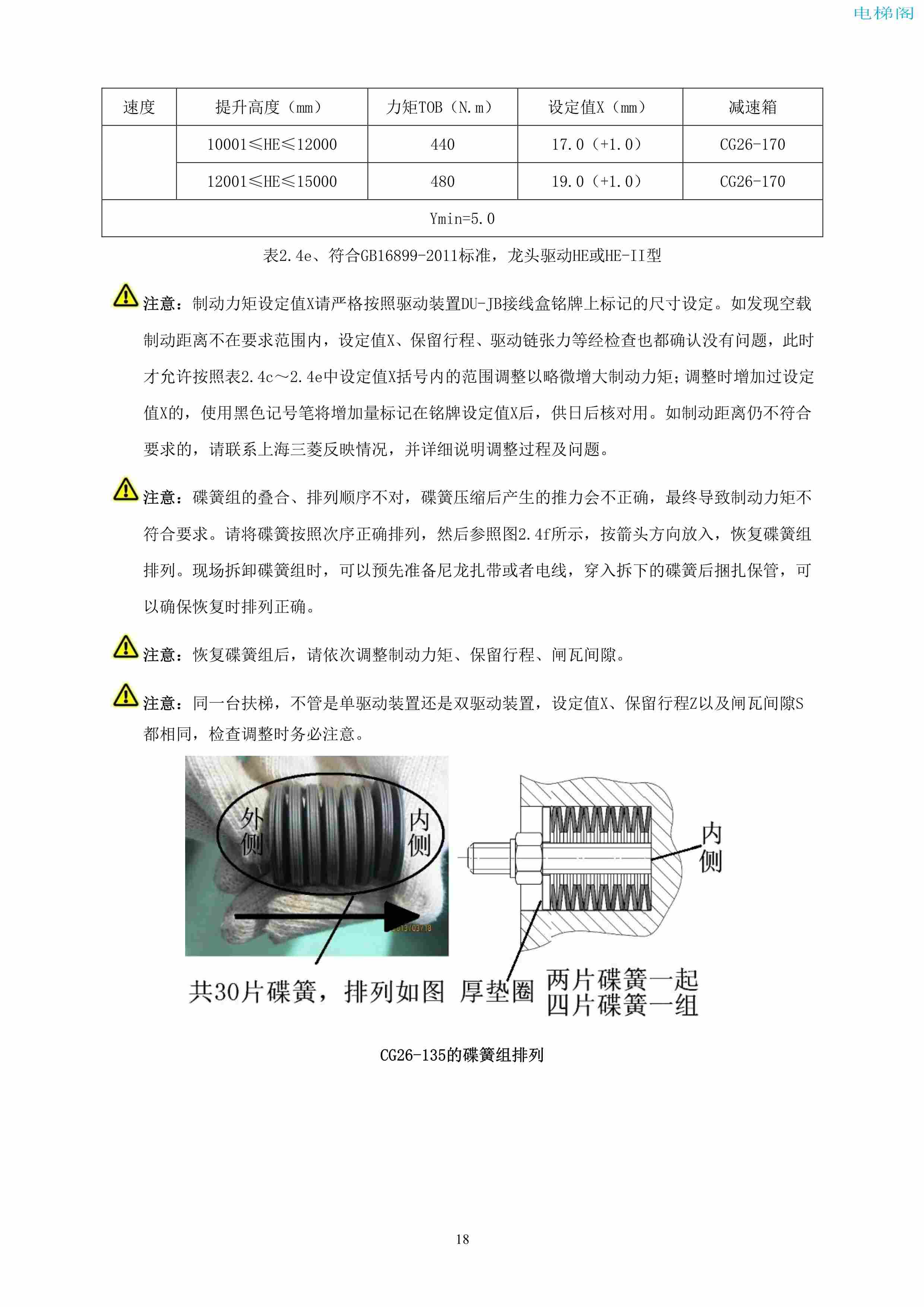 上海三菱电梯有限公司自动扶梯制动器维护作业要领汇编_19.jpg