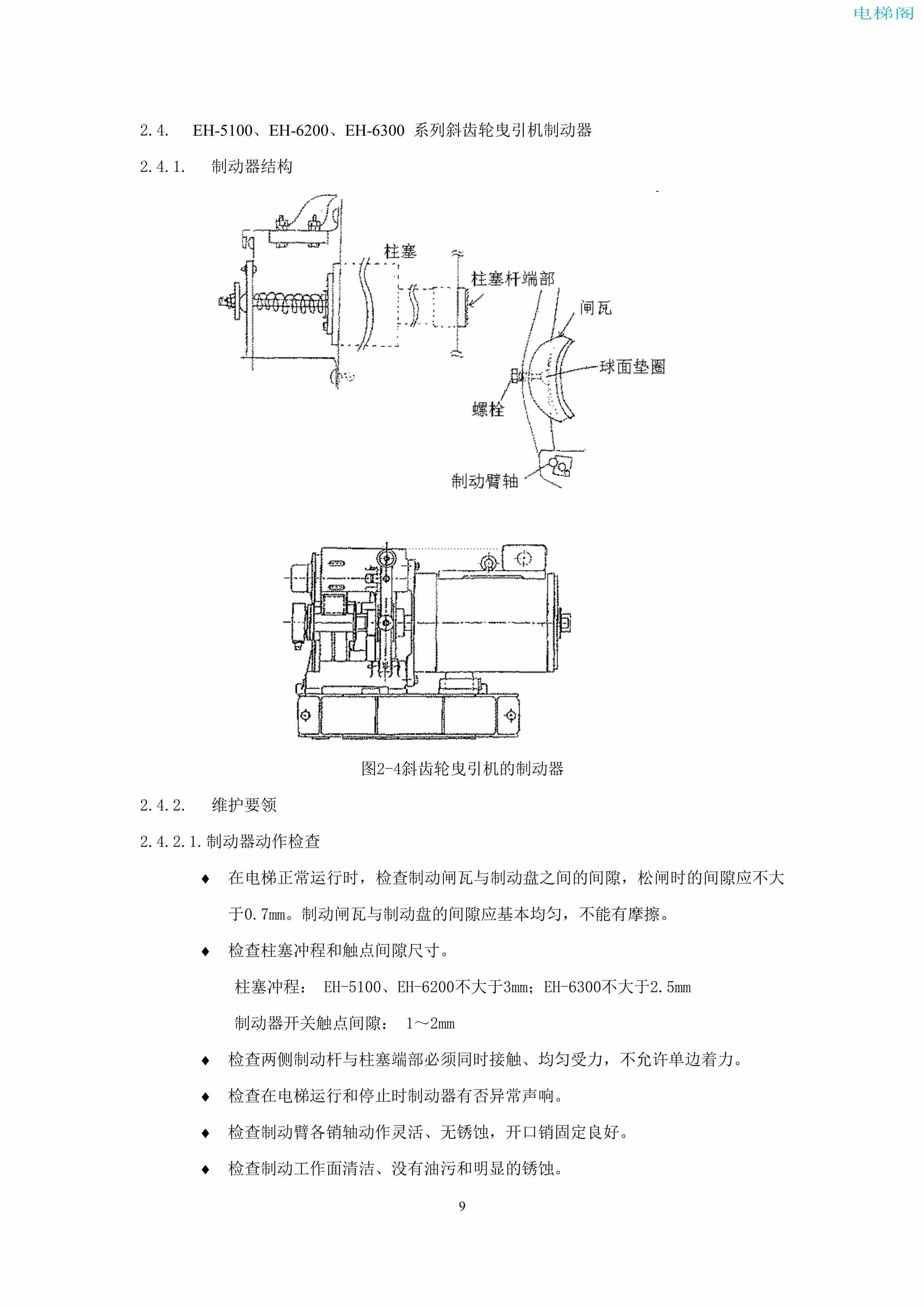 上海三菱电梯有限公司电梯制动器维护作业要领汇编_11.jpg